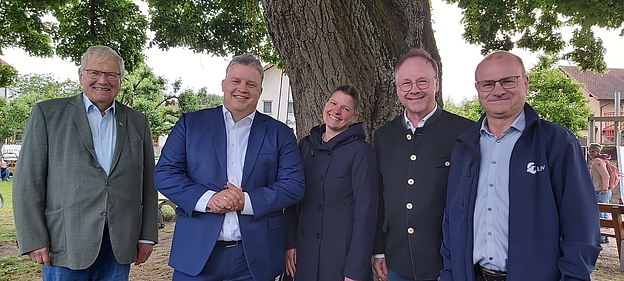 Prof. Dr. Hubert Weiger, Carsten Träger, Agnes Becker. Urban Mangold, Dr. Norbert Schäffer