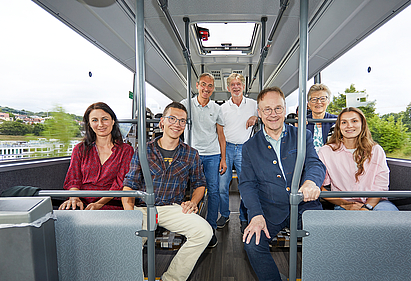 Ronja Zöls-Biber, Samuel Eichberger, Oliver Robl, Franz Prügl, Urban Mangold, Dr. Claudia Faßbender und Johanna Seitz