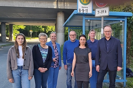 Johanna Seitz, Dr. Claudia Faßbender, Dr. Eva Gerstl, Paul Kastner, Ronja Zöls-Biber, Franz Prügl und Urban Mangold