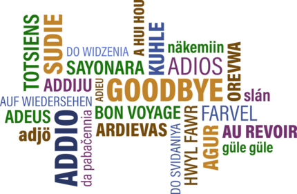 Goobye Ciao Gruß - Kostenlose Vektorgrafik auf Pixabay 